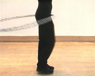 Basic Hooping Ansicht von der Seite