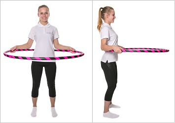 how to use a hula hoop for exercise